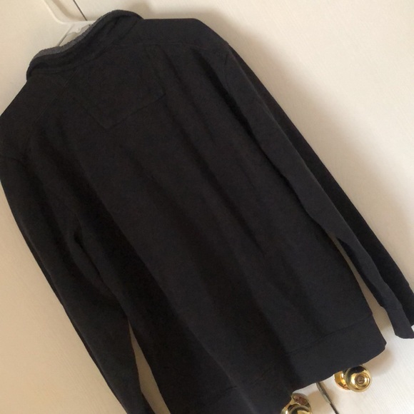 Men’s G.H. bass & co. Sherpa lined Pull over half zip long sleeve shirt - Picture 8 of 10